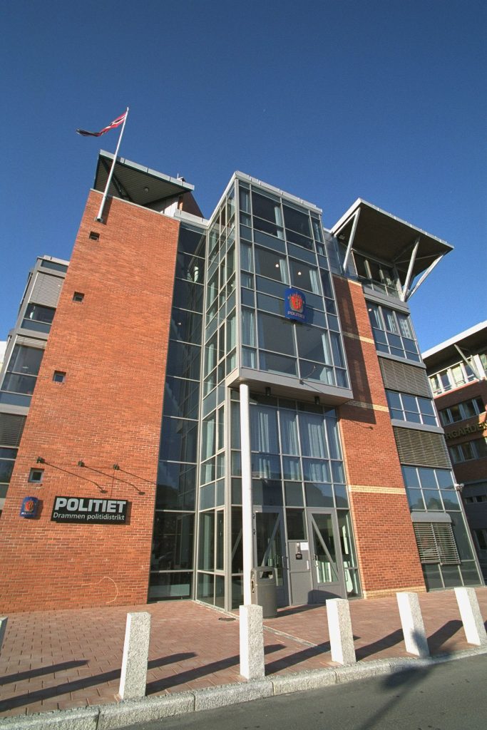 Drammen politistasjon. Det nye politihuset pÂ Gr¯nland i Drammen.