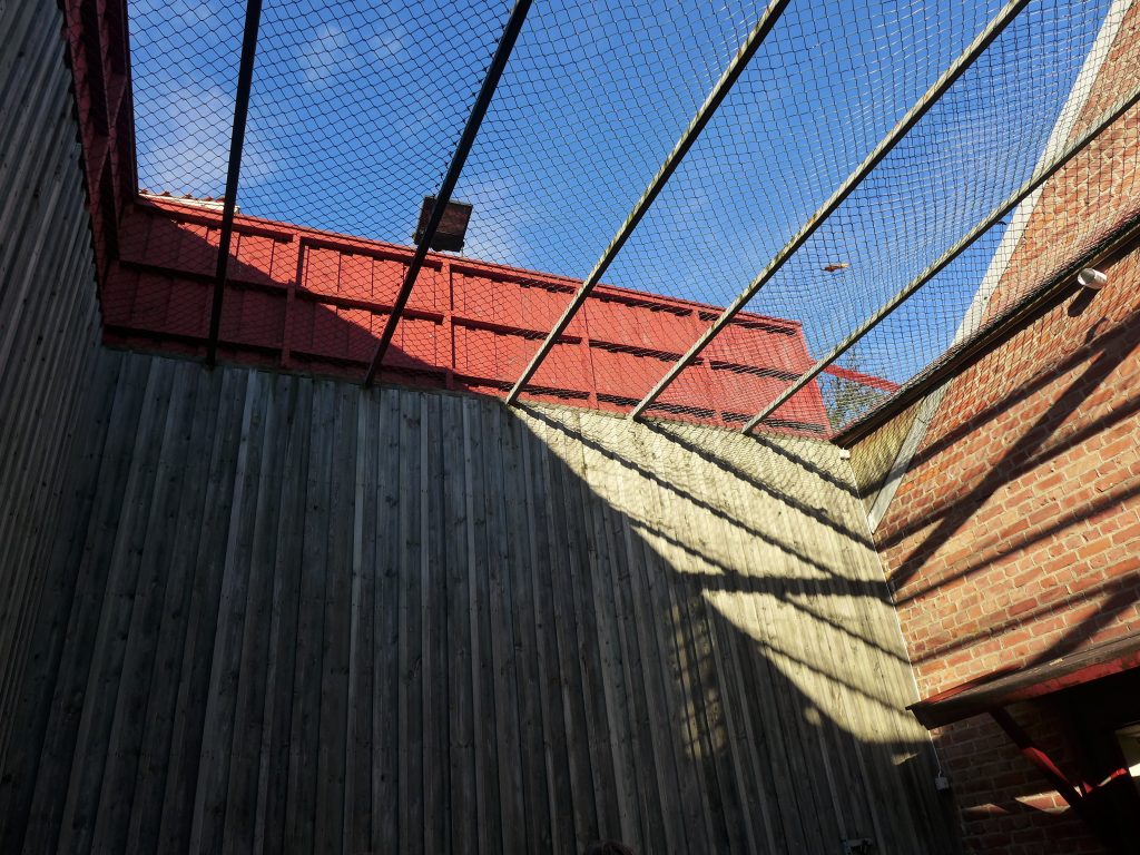 Luftegården i Kragerø fengsel