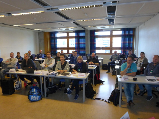 Arrestforvarere i videreutdanning.