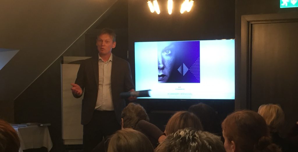 Sivilombudsmann Aage Thor Falkanger på lanseringen av temarapporten om kvinner i fengsel.