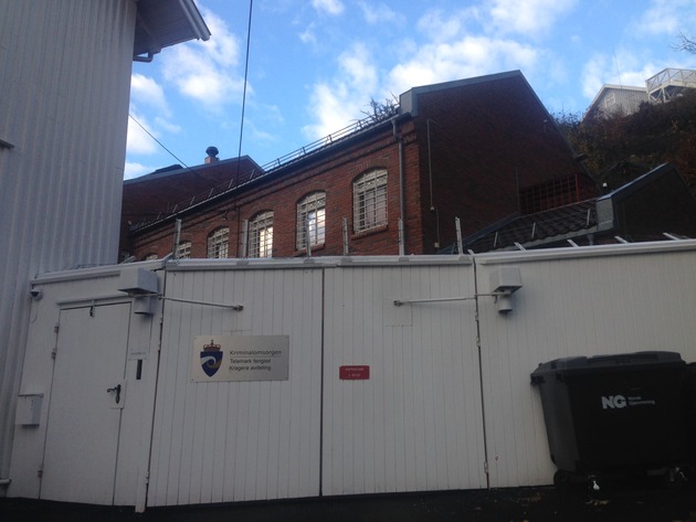 Inngang Kragerø fengsel