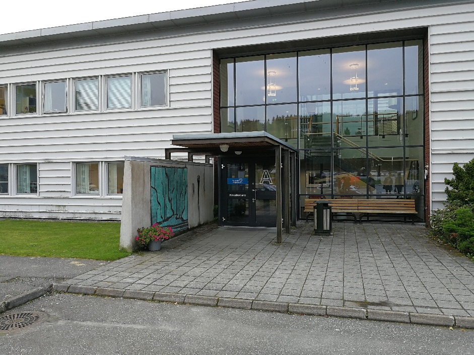 Inngangsparti Ålesund sykehus