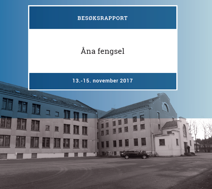 Forside rapport Åna fengsel