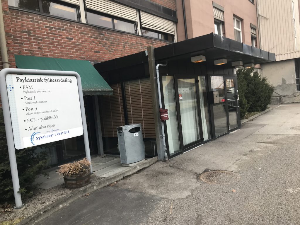 Akuttpsykiatriske seksjoner ved sykehuset i Vestfold