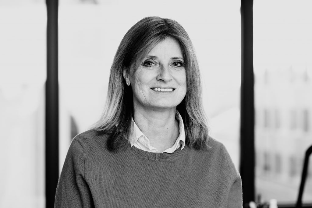 Hanne Harlem svart-hvitt