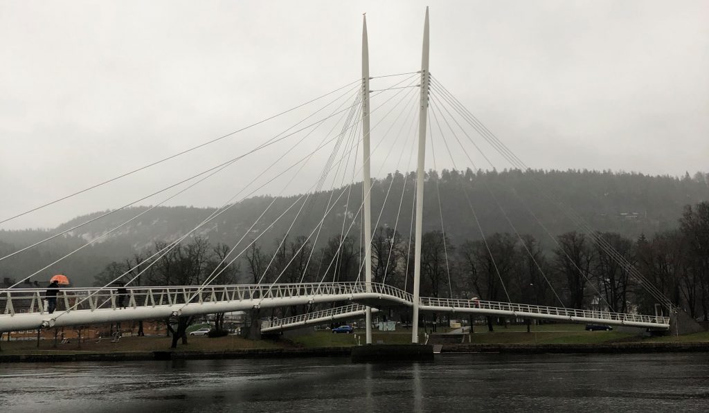 Ypsilon bru, Drammen.